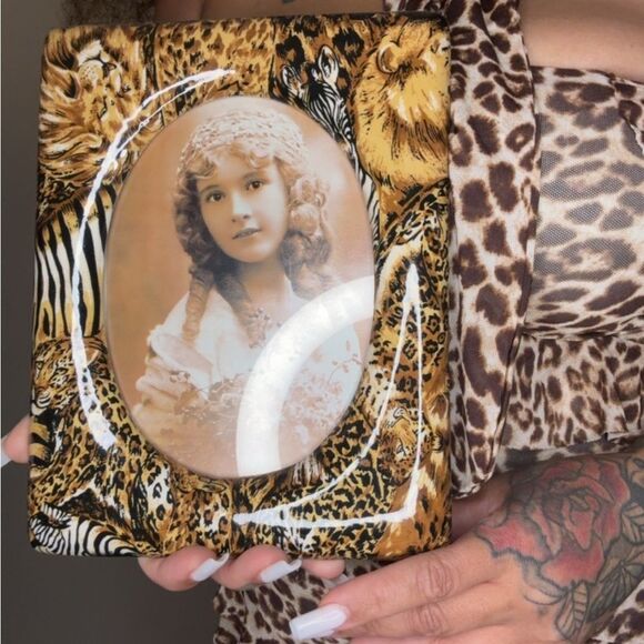 Vintage Animal Print Safari Theme 9” X 7” Photo Frame - Picture 4 of 8